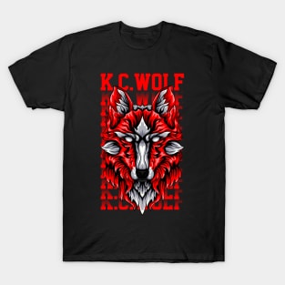 kc wolf mascot T-Shirt